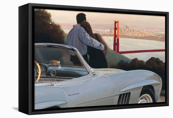 Nostalgic View-Myles Sullivan-Framed Stretched Canvas