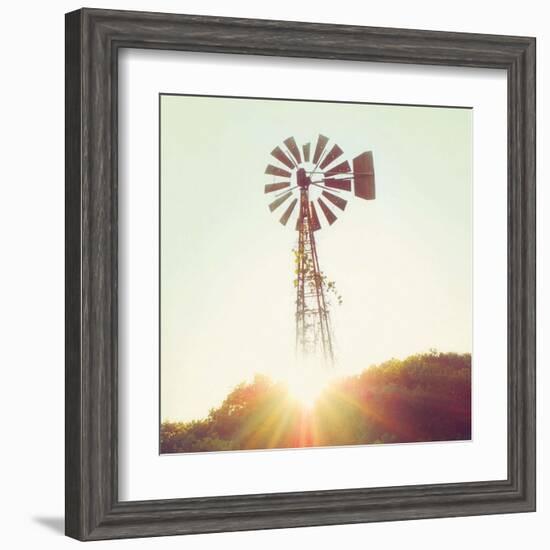 Nostalgic Windmill-Mandy Lynne-Framed Art Print