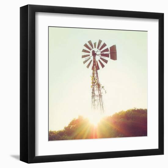 Nostalgic Windmill-Mandy Lynne-Framed Art Print