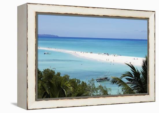 Nosy Iranja, northern area, Madagascar, Africa-Christian Kober-Framed Premier Image Canvas