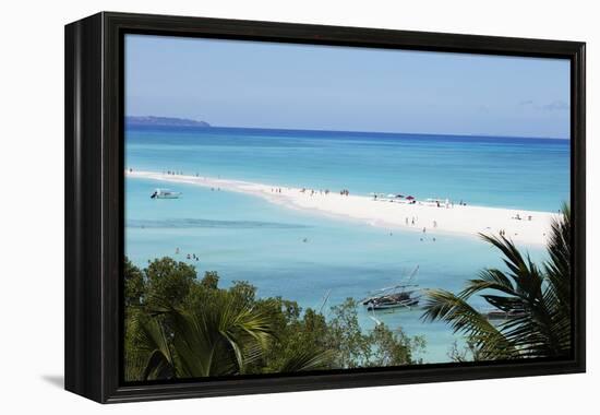 Nosy Iranja, northern area, Madagascar, Africa-Christian Kober-Framed Premier Image Canvas