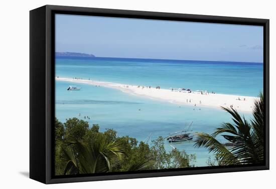 Nosy Iranja, northern area, Madagascar, Africa-Christian Kober-Framed Premier Image Canvas