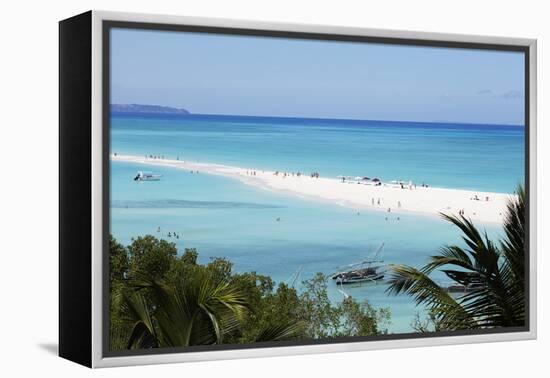 Nosy Iranja, northern area, Madagascar, Africa-Christian Kober-Framed Premier Image Canvas