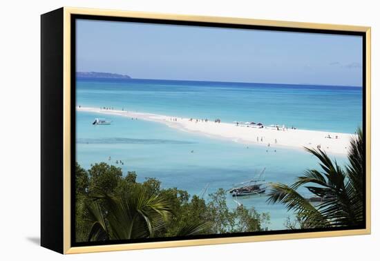 Nosy Iranja, northern area, Madagascar, Africa-Christian Kober-Framed Premier Image Canvas