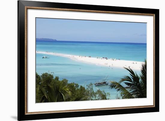 Nosy Iranja, northern area, Madagascar, Africa-Christian Kober-Framed Photographic Print