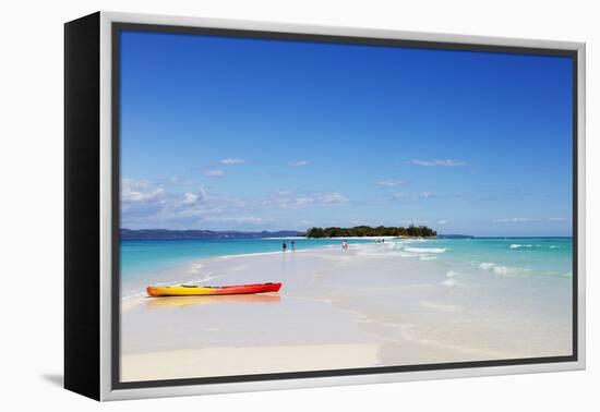 Nosy Iranja, northern area, Madagascar, Africa-Christian Kober-Framed Premier Image Canvas