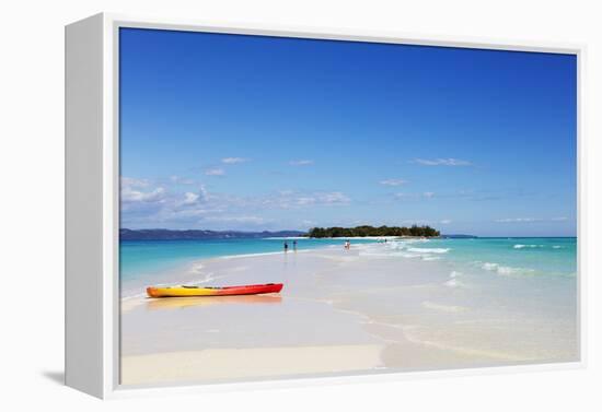 Nosy Iranja, northern area, Madagascar, Africa-Christian Kober-Framed Premier Image Canvas