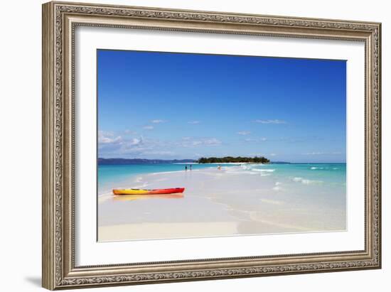 Nosy Iranja, northern area, Madagascar, Africa-Christian Kober-Framed Photographic Print