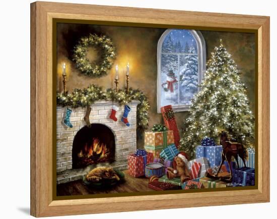 Not a Creature Was Stirring-Nicky Boehme-Framed Premier Image Canvas
