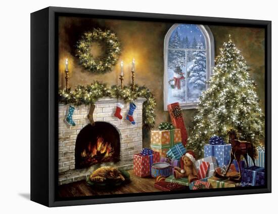 Not a Creature Was Stirring-Nicky Boehme-Framed Premier Image Canvas