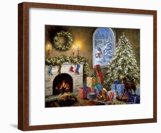 Not a Creature Was Stirring-Nicky Boehme-Framed Giclee Print