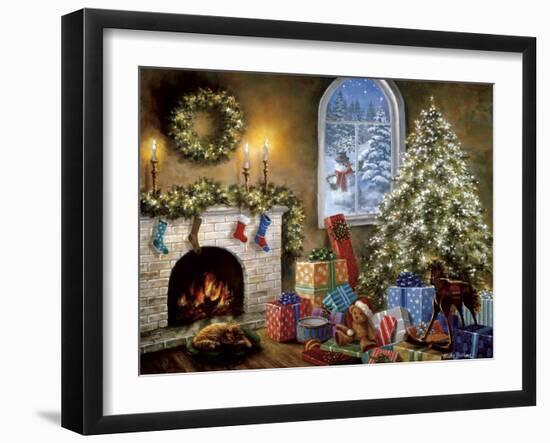 Not a Creature Was Stirring-Nicky Boehme-Framed Giclee Print