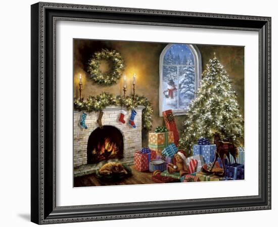 Not a Creature Was Stirring-Nicky Boehme-Framed Giclee Print