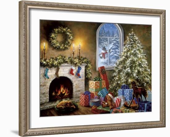 Not a Creature Was Stirring-Nicky Boehme-Framed Giclee Print