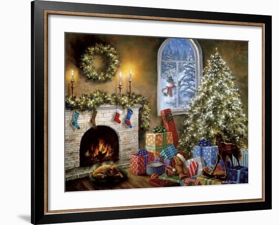 Not a Creature Was Stirring-Nicky Boehme-Framed Giclee Print