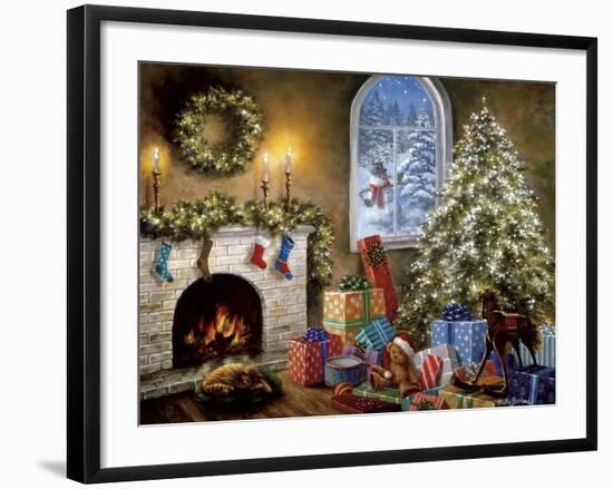 Not a Creature Was Stirring-Nicky Boehme-Framed Giclee Print