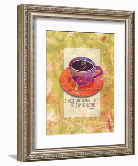 Not a Quitter-Bee Sturgis-Framed Art Print