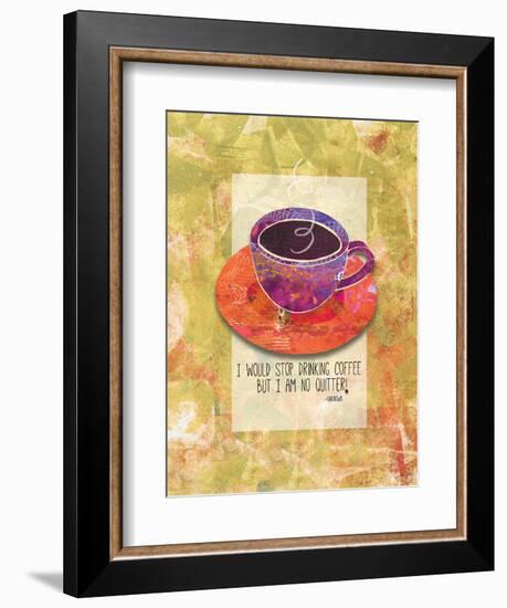 Not a Quitter-Bee Sturgis-Framed Art Print