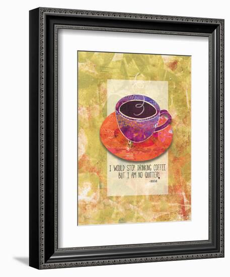 Not a Quitter-Bee Sturgis-Framed Art Print