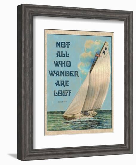 Not all who Wander-Kate Ward Thacker-Framed Giclee Print