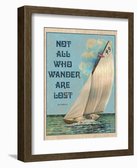 Not all who Wander-Kate Ward Thacker-Framed Giclee Print