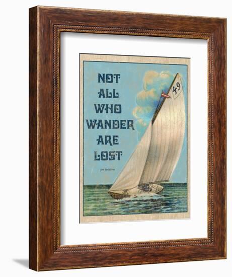 Not all who Wander-Kate Ward Thacker-Framed Giclee Print