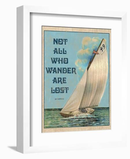 Not all who Wander-Kate Ward Thacker-Framed Giclee Print