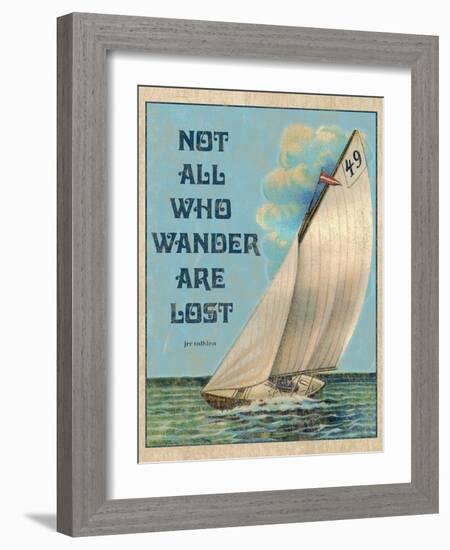 Not all who Wander-Kate Ward Thacker-Framed Giclee Print