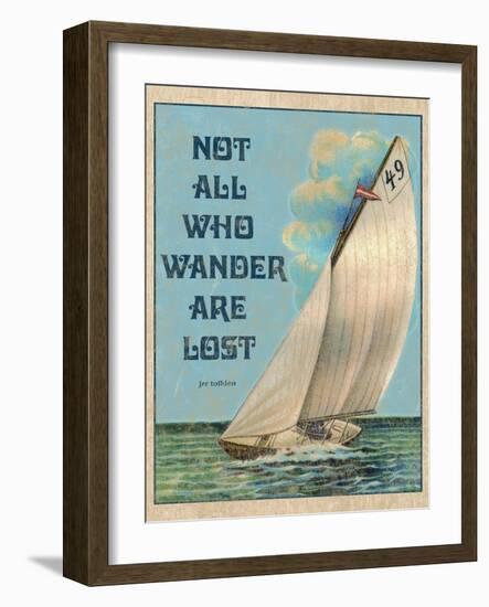 Not all who Wander-Kate Ward Thacker-Framed Giclee Print