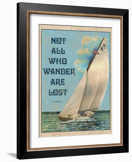 Not all who Wander-Kate Ward Thacker-Framed Giclee Print