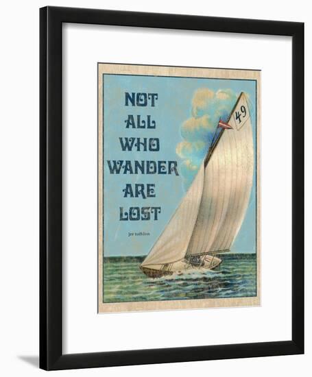 Not all who Wander-Kate Ward Thacker-Framed Giclee Print