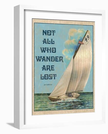 Not all who Wander-Kate Ward Thacker-Framed Giclee Print