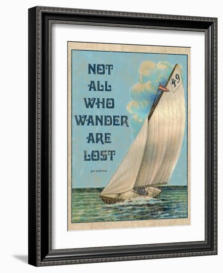 Not all who Wander-Kate Ward Thacker-Framed Giclee Print