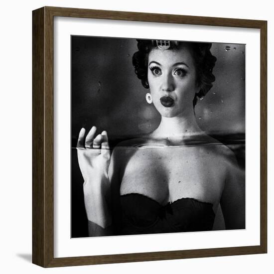 Not Drowning, waving-Mel Brackstone-Framed Photographic Print