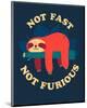 Not Fast, Not Furious-Michael Buxton-Mounted Art Print