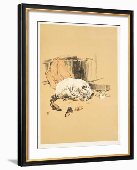 Not Finding the Chocolates, A Gay Dog, Story of a Foolish Year, Aldin, Cecil Charles Windsor-Cecil Aldin-Framed Giclee Print