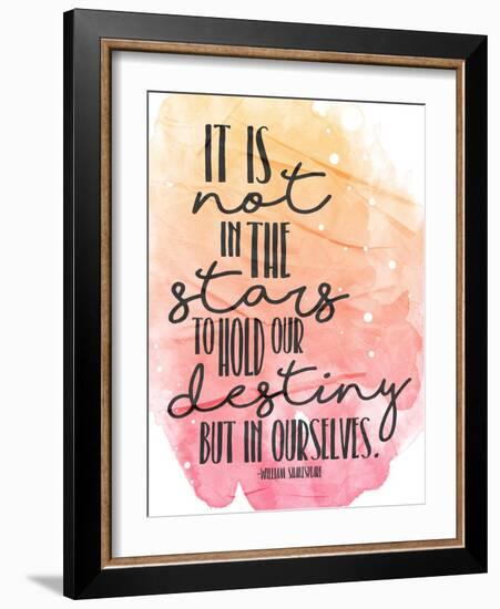 Not In The Stars-Jace Grey-Framed Art Print