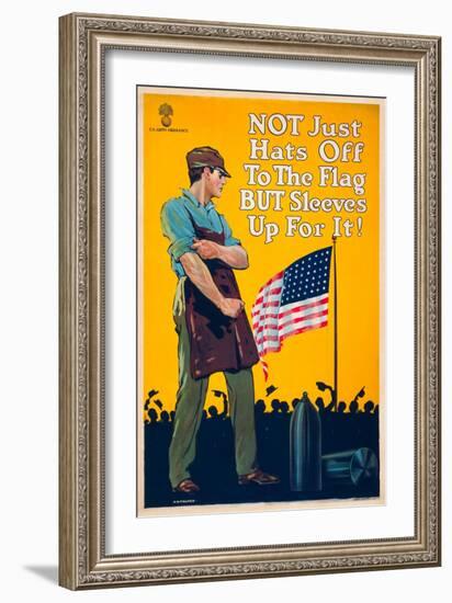 Not Just Hats Off...-null-Framed Giclee Print