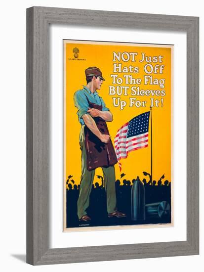 Not Just Hats Off...-null-Framed Giclee Print