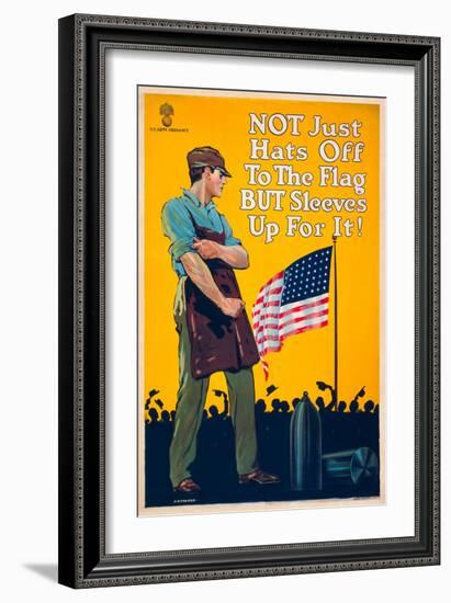 Not Just Hats Off...-null-Framed Giclee Print