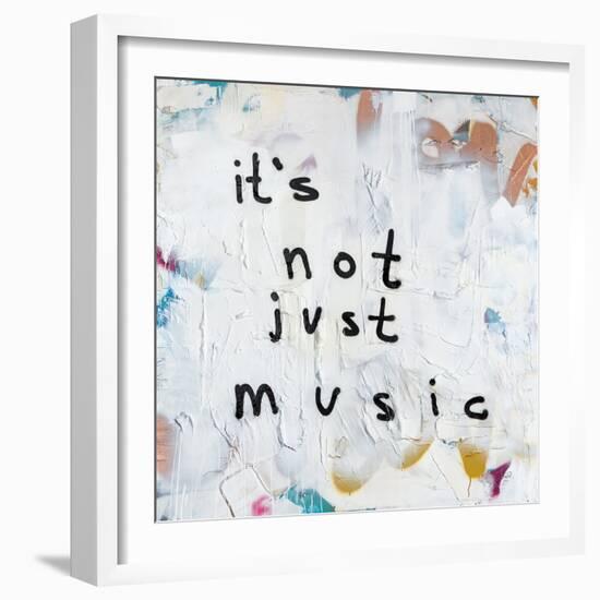 Not Just Music-Kent Youngstrom-Framed Art Print