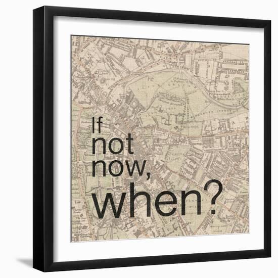 Not Now When-Lauren Gibbons-Framed Premium Giclee Print