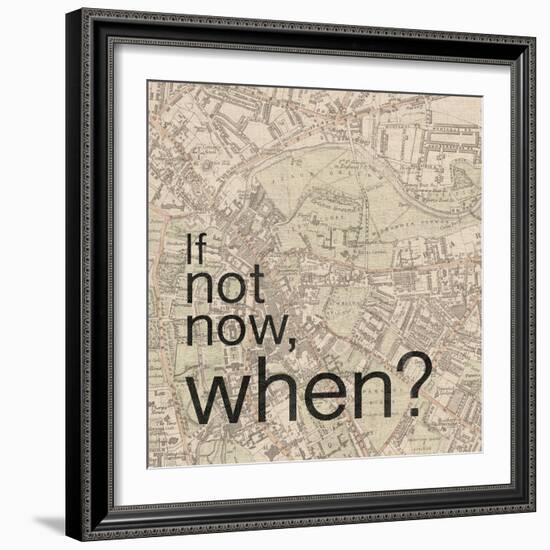 Not Now When-Lauren Gibbons-Framed Premium Giclee Print