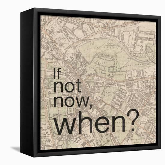 Not Now When-Lauren Gibbons-Framed Stretched Canvas