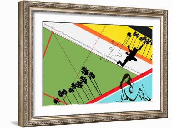 Not Tamed-NaxArt-Framed Art Print