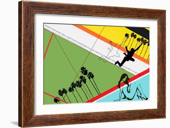 Not Tamed-NaxArt-Framed Art Print