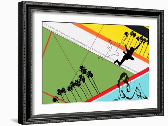 Not Tamed-NaxArt-Framed Art Print