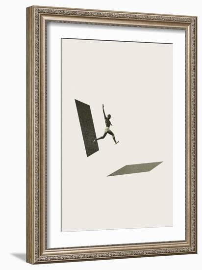 Not the one to wait-Maarten Leon-Framed Giclee Print