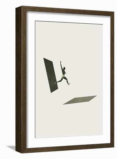 Not the one to wait-Maarten Leon-Framed Giclee Print