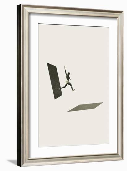 Not the one to wait-Maarten Leon-Framed Giclee Print